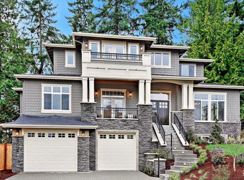 Luxury Custom Home Exterior - John Buchan Homes