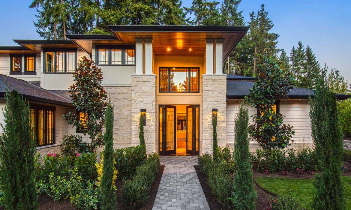 Luxury Custom Home Exterior - John Buchan Homes