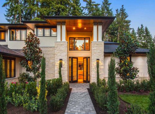 Luxury Custom Home Exterior - John Buchan Homes