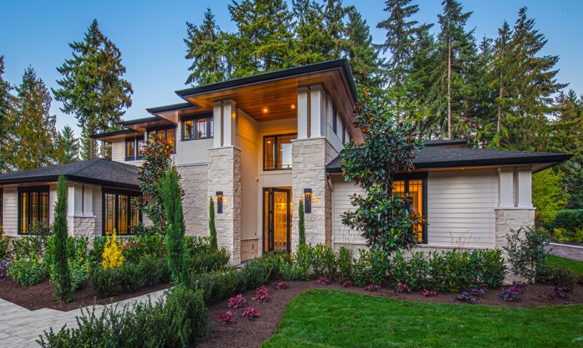 Luxury Custom Home Exterior - John Buchan Homes