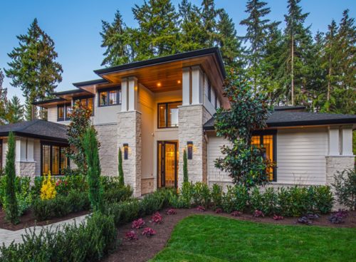 Luxury Custom Home Exterior - John Buchan Homes