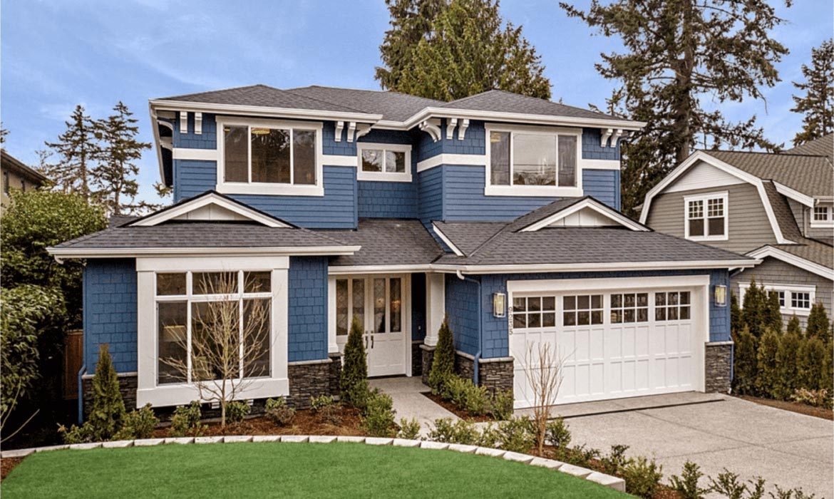 Luxury Custom Home Exterior - John Buchan Homes