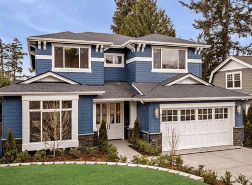 Luxury Custom Home Exterior - John Buchan Homes