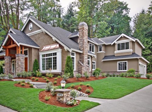 Luxury Custom Home Exterior - John Buchan Homes