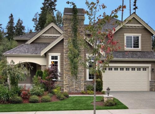 exterior image of home using the Bordeaux floorplan