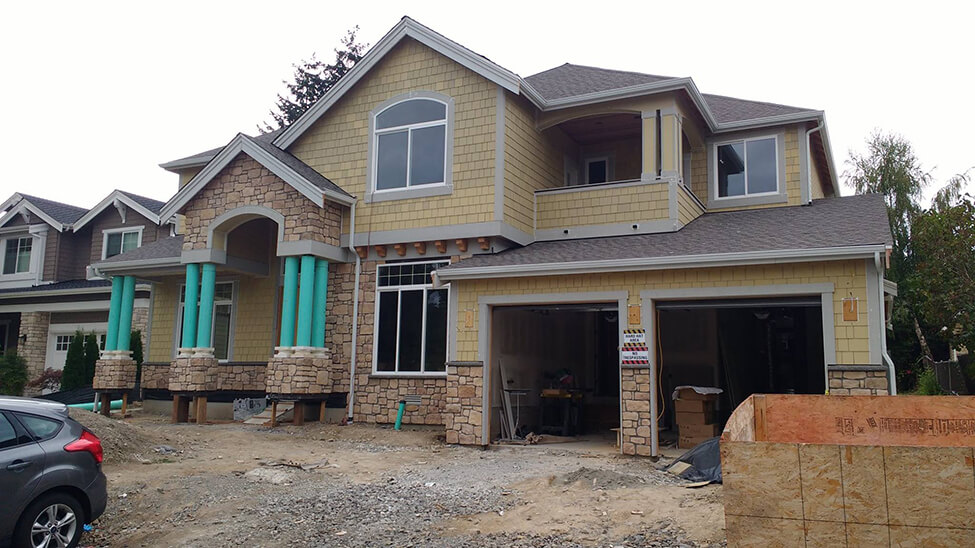 custom home build in bellevue washington