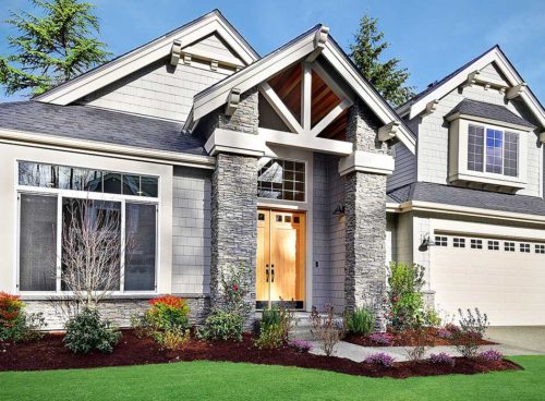 John Buchan Homes Madison floor plan exterior